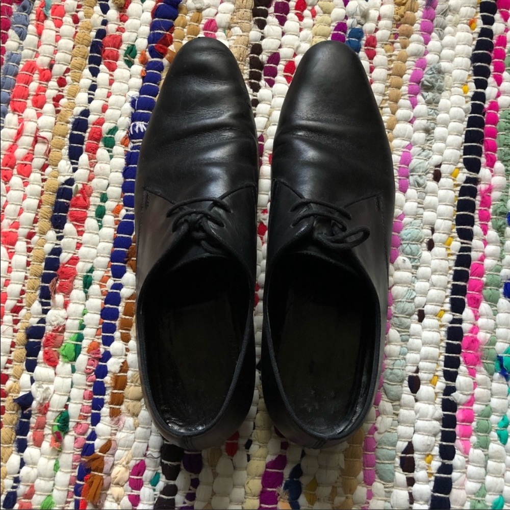 Saint Laurent Leather Oxfords